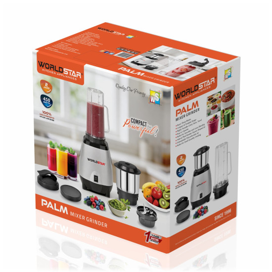 PALM GRINDER (2 JARS) (450 Watts)